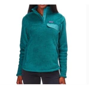 Patagonia Teal Fleece Pullover